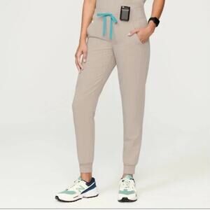 Figs Women's Jogger Pants with Teal Drawstring